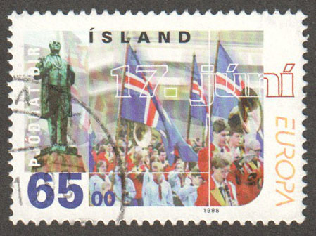 Iceland Scott 861 Used - Click Image to Close